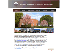 Tablet Screenshot of gosecuritytransport.com
